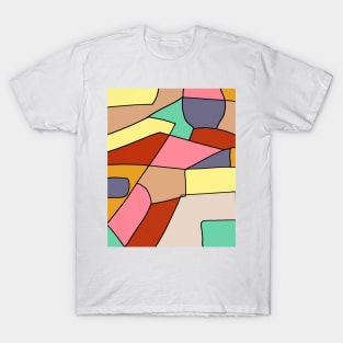 Cubist geometry 31 T-Shirt